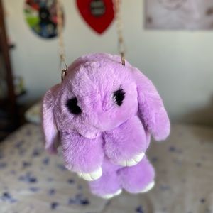 Fuzzy Bunny purse